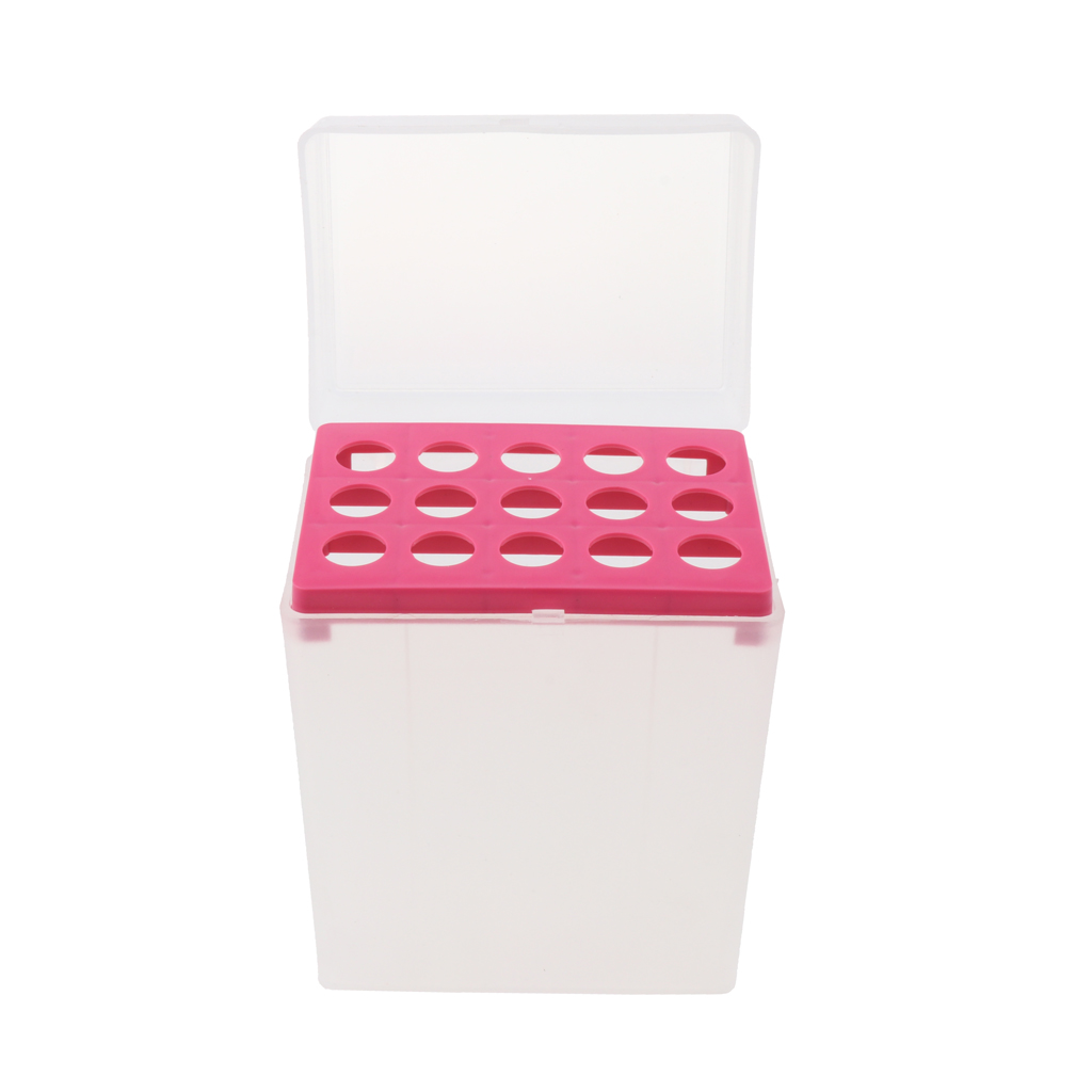 Lab Pipette Tip - 15 Sockets Position Box Holder for