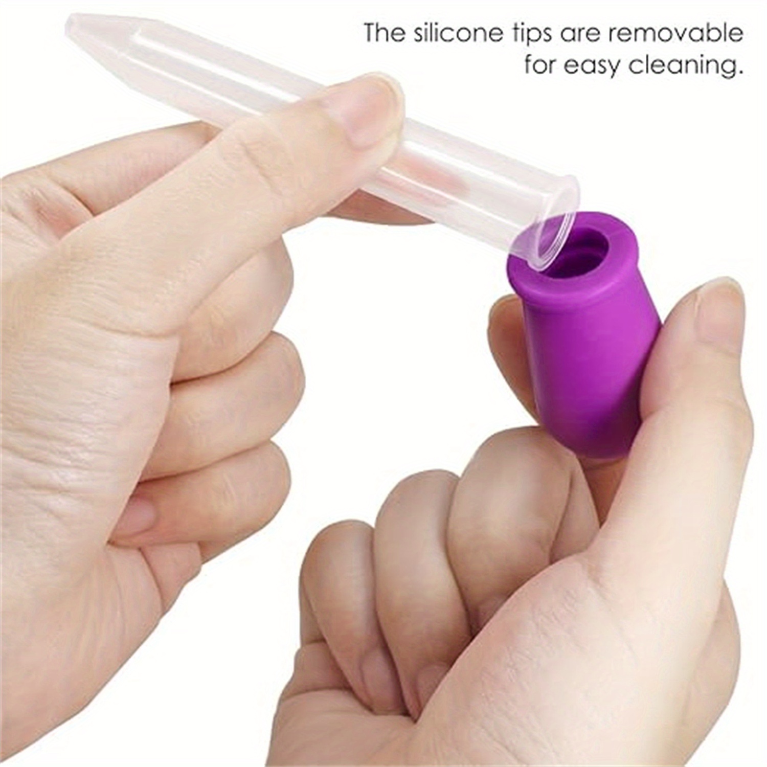 8pcs Silicone And Plastic Liqu - Lab Pipette Tip 评论和价格