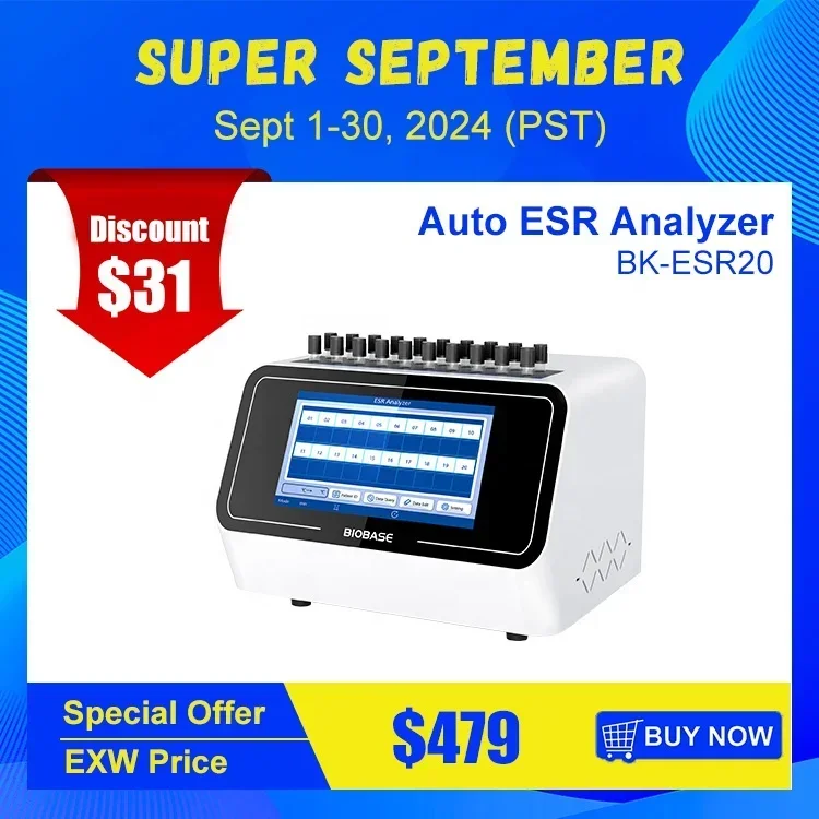 NEW BK-ESR20 Fully Automated E - Medical Lab Instruments 评论和价格