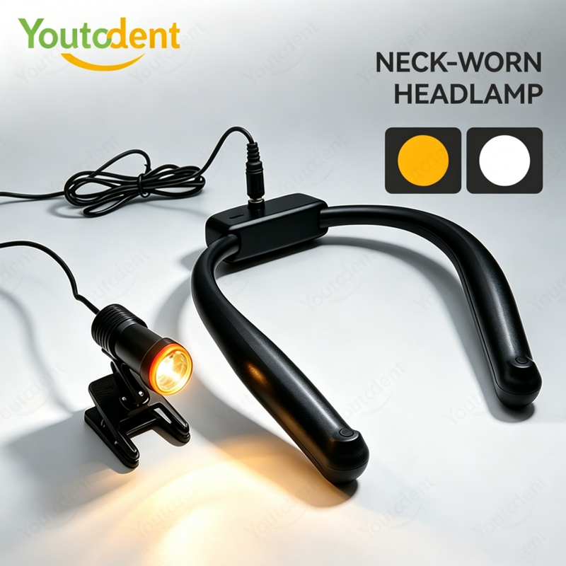 Neck Worn Dental LED Headlight - Led Medical Headlight 评论和价格