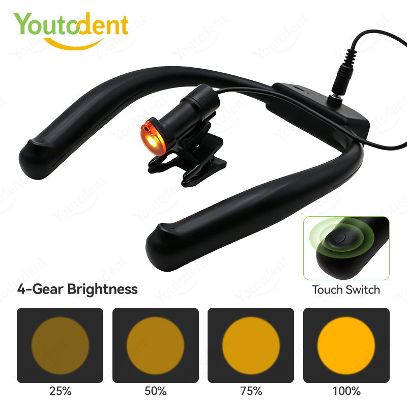 Neck Worn Dental LED Headlight - Led Medical Headlight 评论和价格