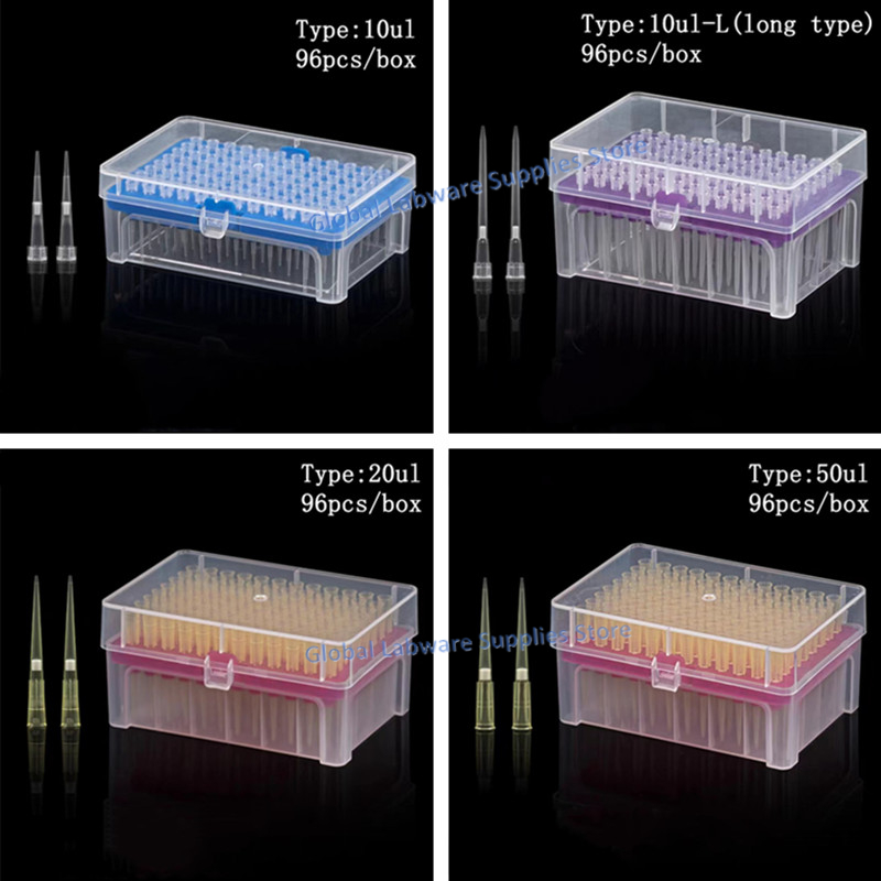 1Set Lab 10ul/10ul-L/20ul/50ul - Lab Pipette Tip 评论和价格